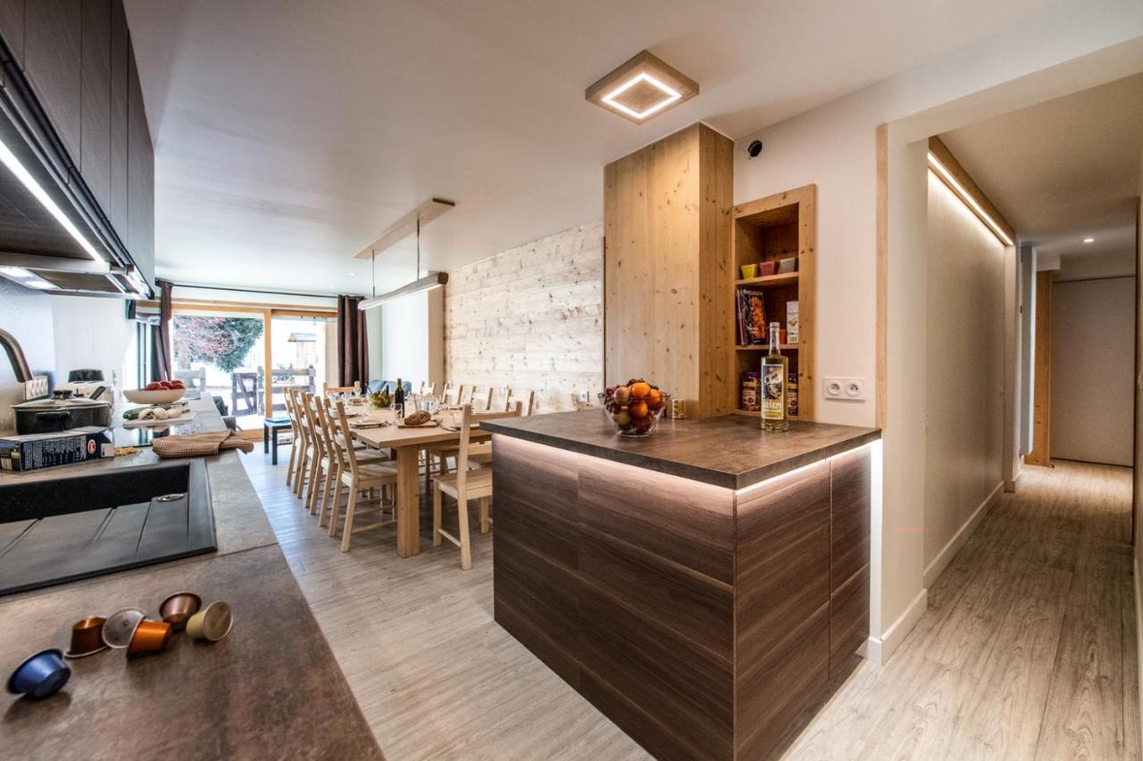 לס דה-אלפס Appartement Edelweiss Skiopieds - Centre Station מראה חיצוני תמונה